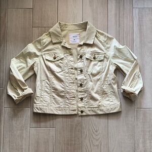 Sonoma Cream Jean Jacket - Women’s Medium